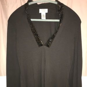 Women’s small Talbots long sleeve black